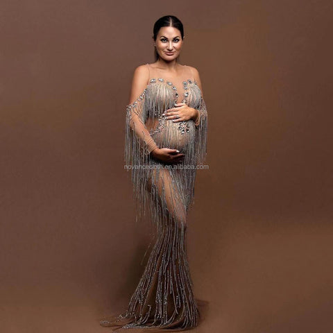 Maternity Masterpiece Bling Dress