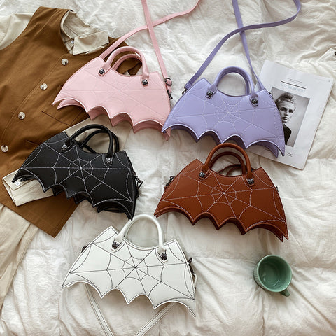 Bat Style Halloween PU Handbag