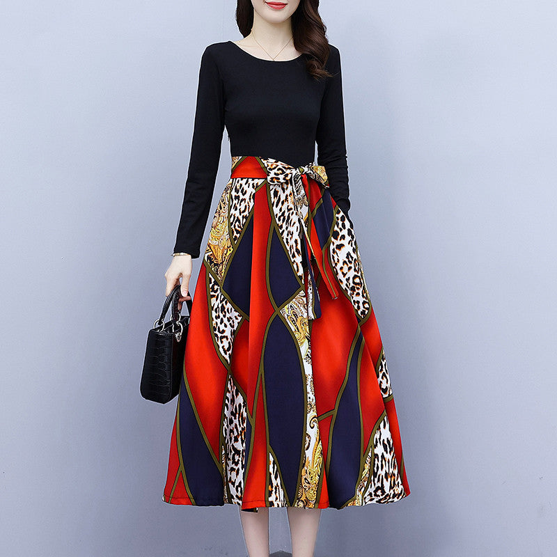 Red Penelope Plus Size Fashion Skirt Set