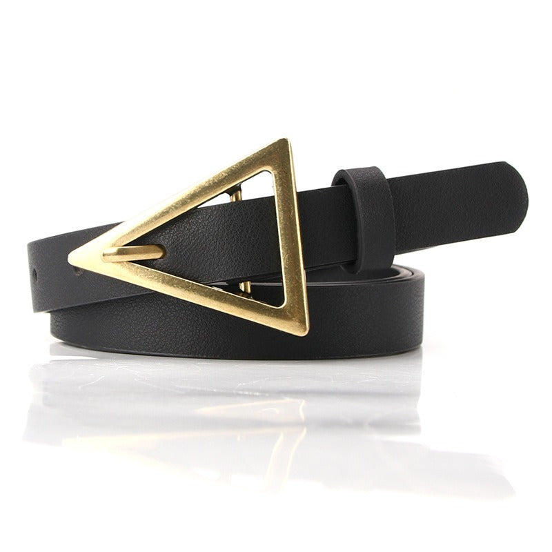 Black Golden Triangle Treat Belt