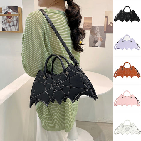 Bat Style Halloween PU Handbag