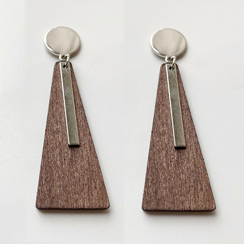 Triangle Rustic Charms Ethnic Earrings