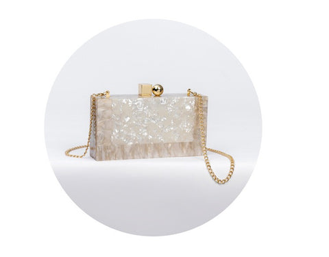 Diamond Lady Elegant Clutch Purse