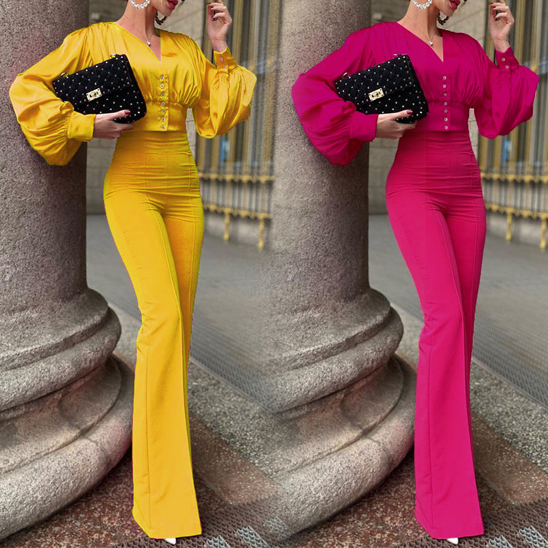 Fashion Tops and Slim Fit Pants