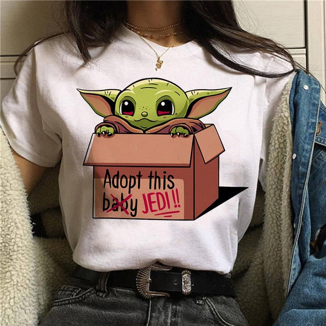 Baby Yoda Star Wars Graphic T-shirt