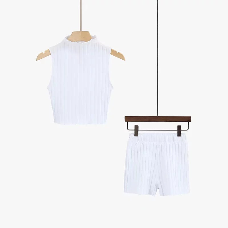 Sexy Knitting Two-piece suit Playsuit Rompers