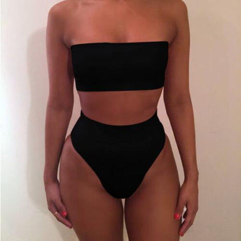 Simple But Sexy Two Piece Swimsuit