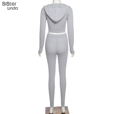 Elasticity High Zipper Hoddies