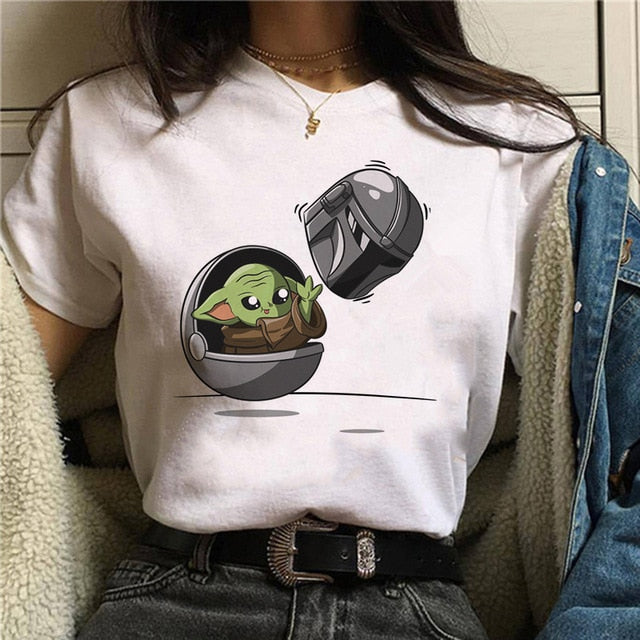 Baby Yoda Star Wars Graphic T-shirt