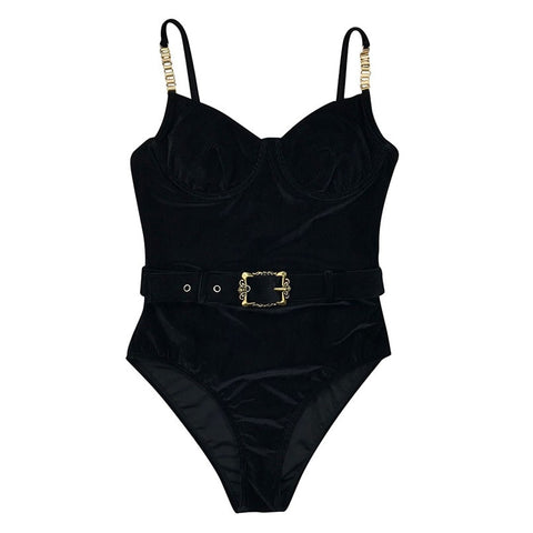 Sexy Lingerie Solid Colors Set