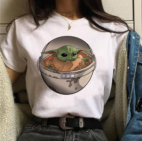 Baby Yoda Star Wars Graphic T-shirt