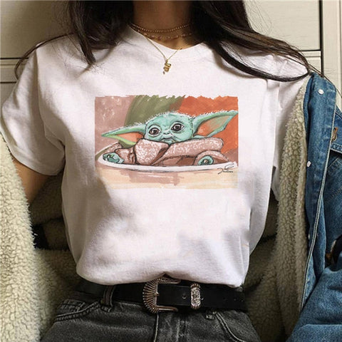 Baby Yoda Star Wars Graphic T-shirt