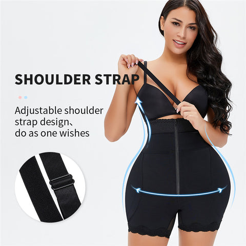 Mesh Hip Buttocks Pads Bodysuit