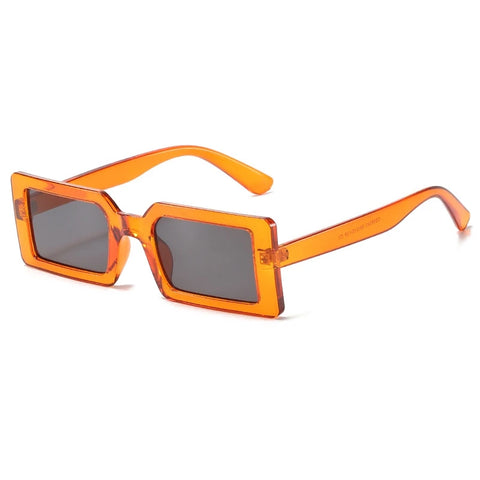 Orange Retro Vintage Sunglasses 