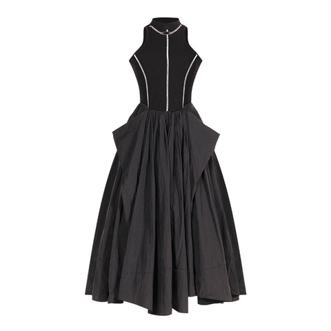 Black Dancing Diana Fluffy Dress