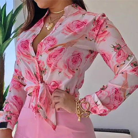 Two Piece Spring Shirt Blouses  | Cultureheaven.com