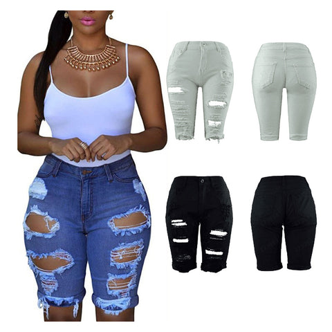Zipped Button Tassel Shorts Jean | Cultureheaven.com