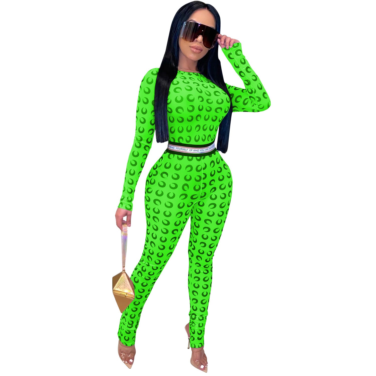 Green Women's Stepping Out Jumpsuit