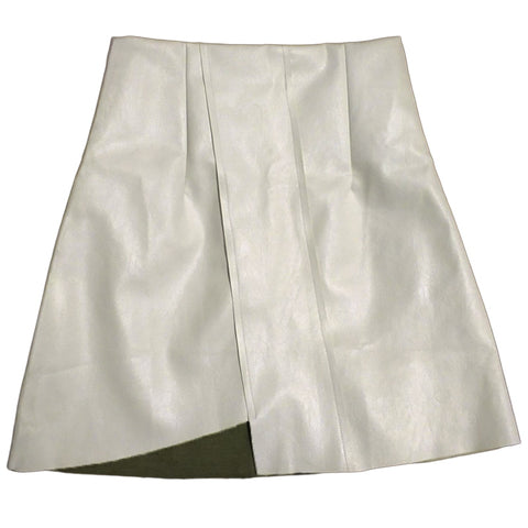 PU leather skirt for women