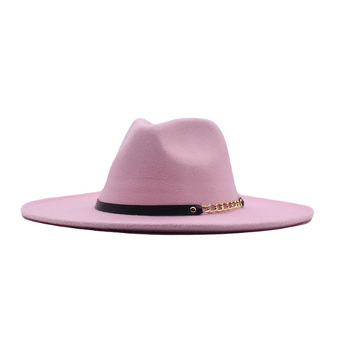 Pink Carmen San Diego Fedora