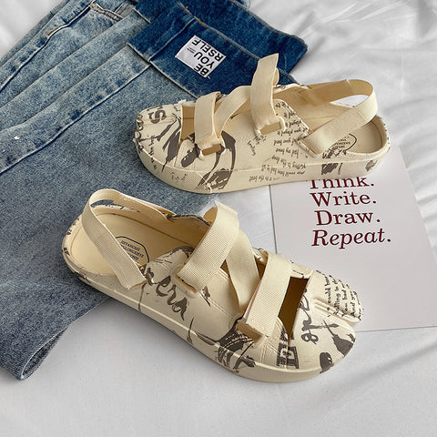 UNISEX Newpaper Clogs