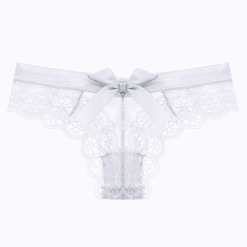 White sexy laced bikini panty 