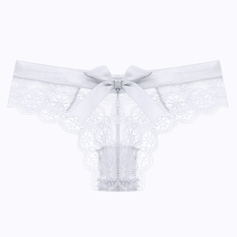 White sexy laced bikini panty 