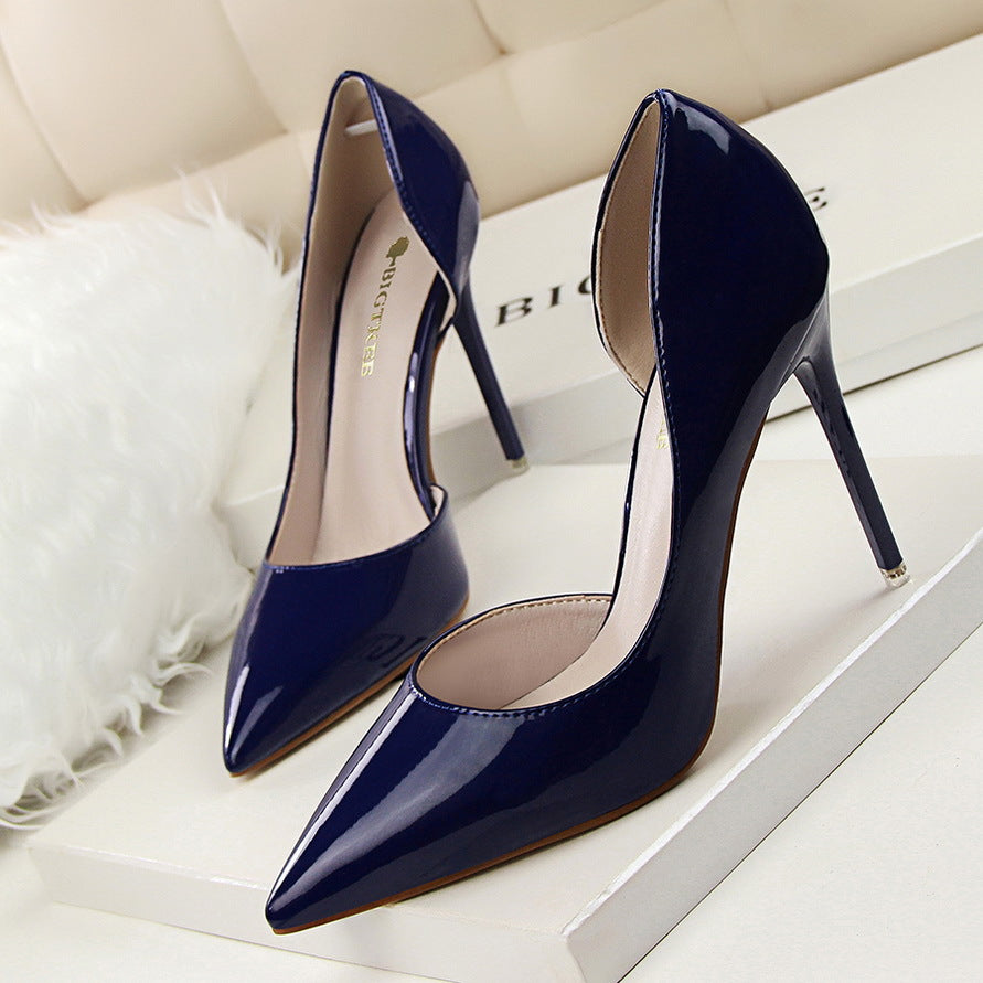 Blue Office Stiletto Heels 