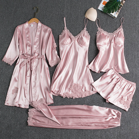 silk nightwear dress