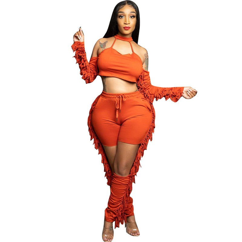 Top and Pants Two 2 Piece Set for Club and Party | Cultureheaven.com