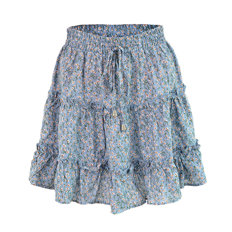 blue mini skirt for women