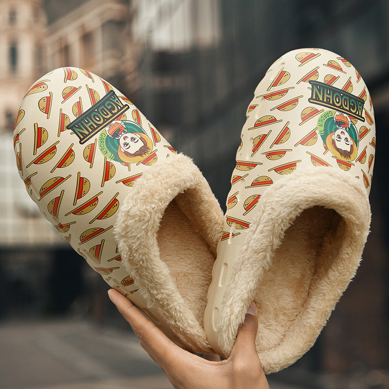 Winter Warm Indoor Outdoor Slippers | Cultureheaven.com