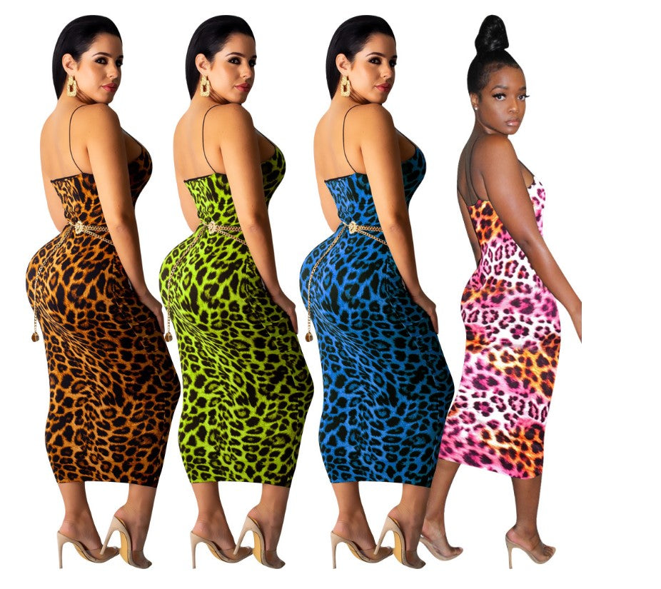 Leopard Print Summer Dresses