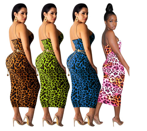 Leopard Print Summer Dresses