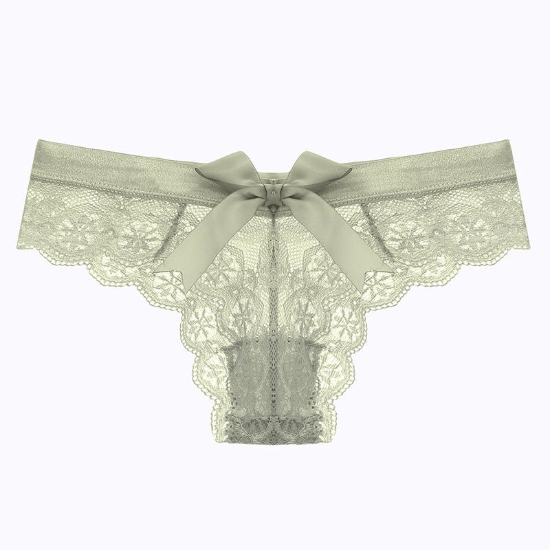 green sexy laced bikini panty 