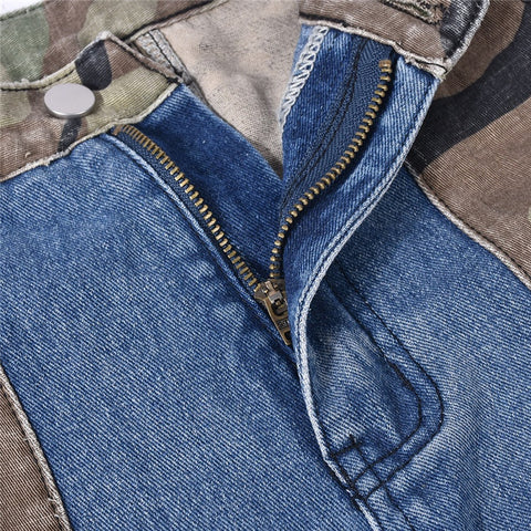 Camo Patch Perfect Denim Jeans
