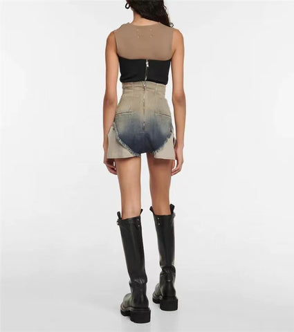 Out And About Denim Shorts