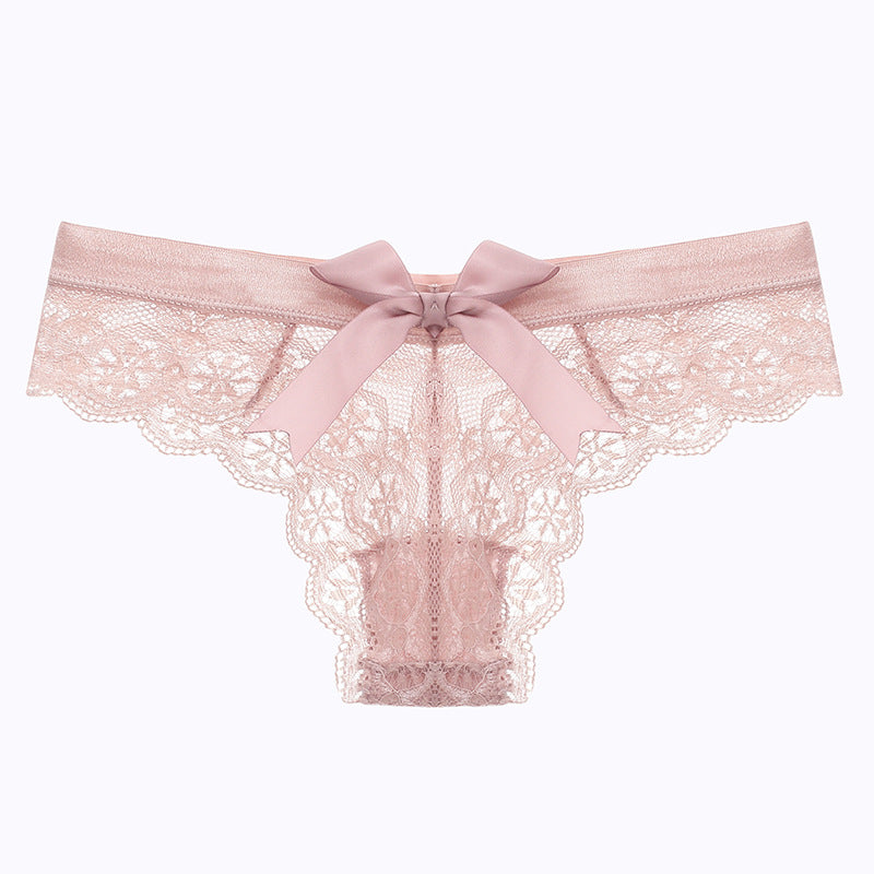 pink sexy laced bikini panty 