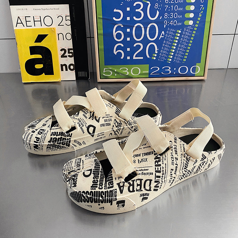 UNISEX Newpaper Clogs