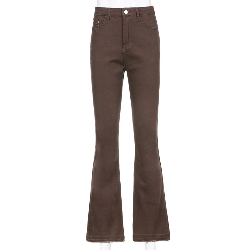 vintage straight flare pants