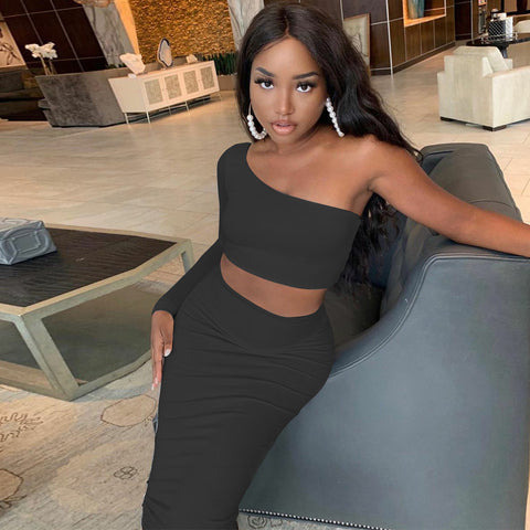 Maxi skirt set