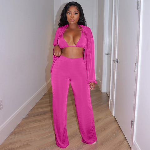 3-piece-bell-bottom-set yellow for women