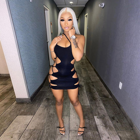 Sheath Tight Black Bodycon Dress