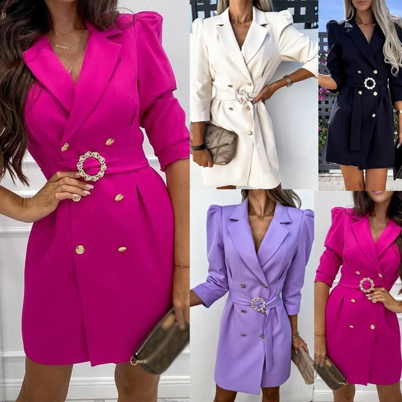 Office Lady Blazer Dress