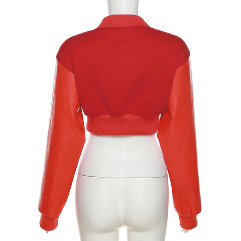 Varsity Squad Crop Jacket