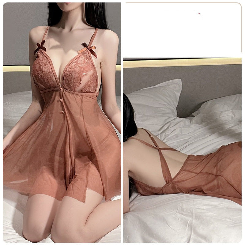 G-string Panties 2 Pcs Nightgown  | Cultureheaven.com