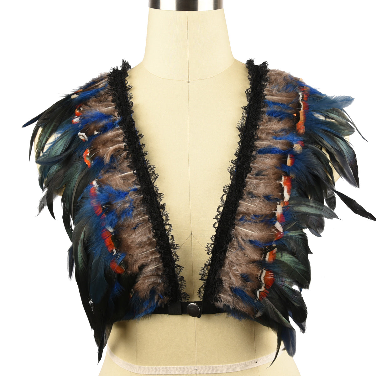 Womens Feather Top Blouse