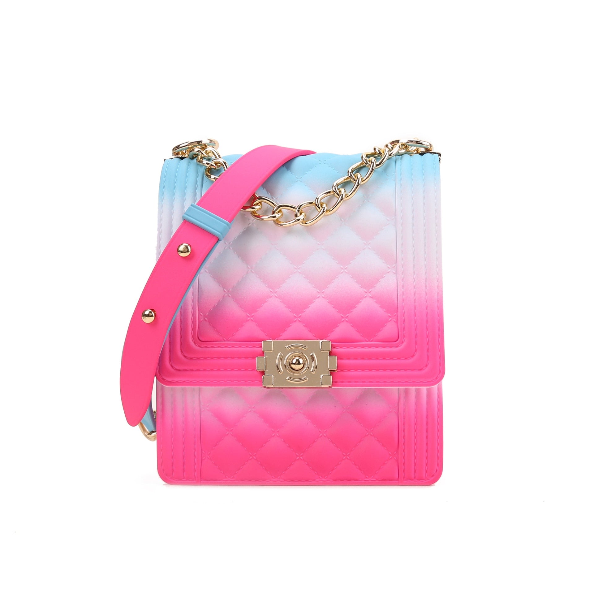 Quilted Luxury Chain Crossbody Bag