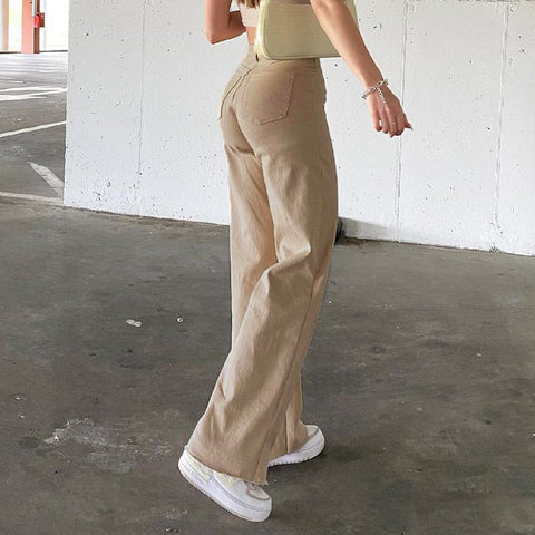 Day Out High Waist Wide Leg Trouser Pants