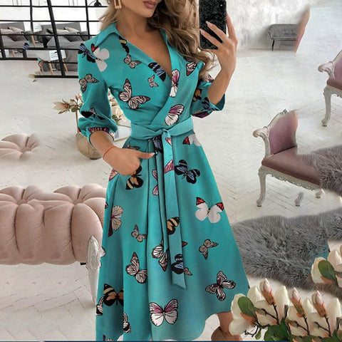 Elegant Formal Dresses Collection Butterfly print